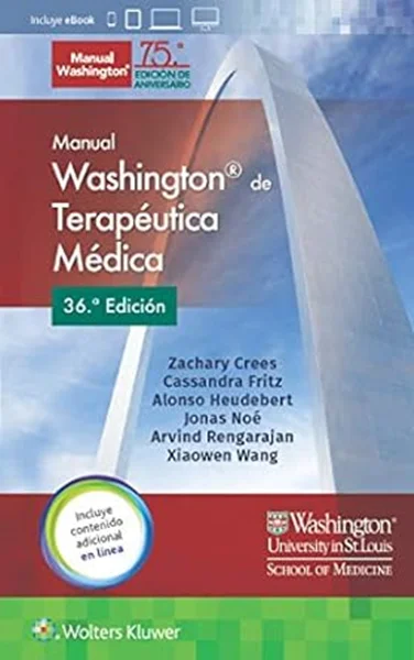 Download Book Manual Washington de terapéutica médica (Spanish Edition), 36th Edition, Zachary Crees, 9788417949006, 9788417949051, 978-8417949006, 978-8417949051